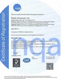 ISO13485 - 2016 (Shenzhen, China)