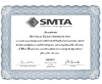 SMTA Certificate